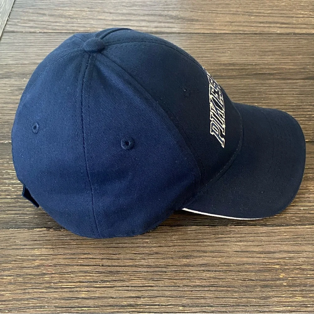 NEW Pikes Peak Hat Cap NWOT Adjustable Strap Back Navy Blue Colorado Mountain